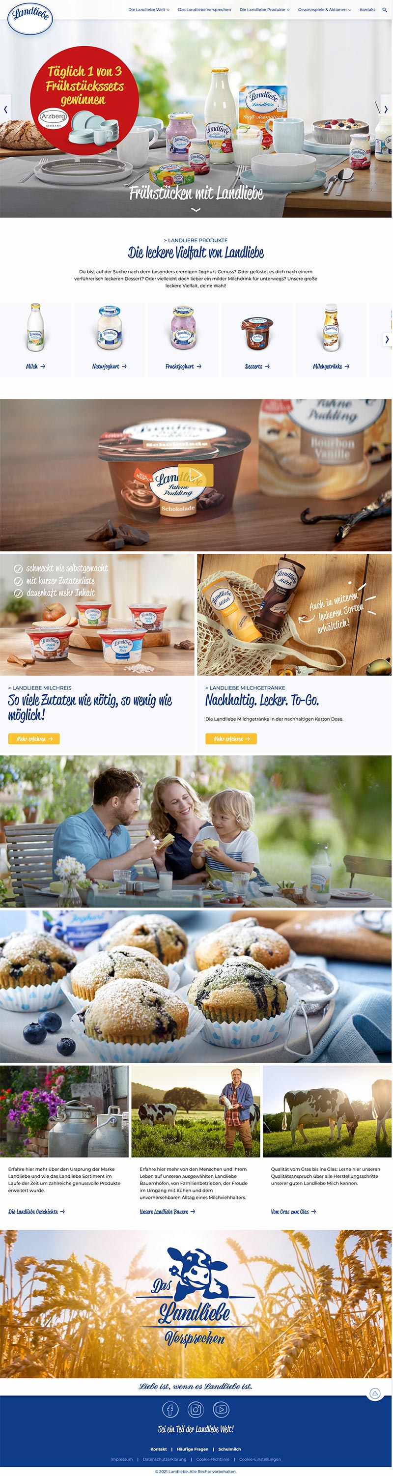 Landliebe — Startseite